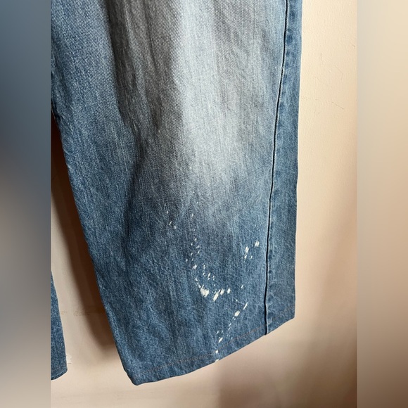 REVICE EMPIRE JEAN / YELLOW JACKET Wide Leg Jeans Size 23 - Picture 8 of 16